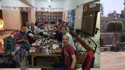 وكيل صحة الشرقية يشارك فى الإفطار الجماعى الذى نظمتة المديرية اليوم.