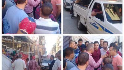 حملات مكثفة لإزالة الإشغالات والتعديات على الطرق بأسيوط