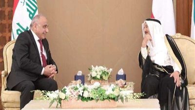 رئيس الوزراء العراقي وأمير الكويت يبحثان تعزيز العلاقات الثنائية