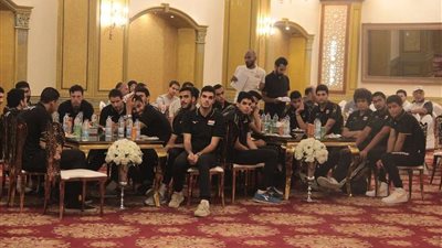 بالصور .. اتحاد الطائرة يقيم حفل توزيع المكافآت على لاعبى المنتخبات