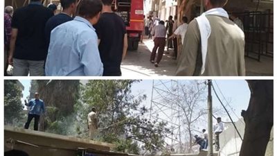 محافظ أسيوط يتفقد السيطرة على حريق محدود ببعض الأشجار بمديرية الصحة