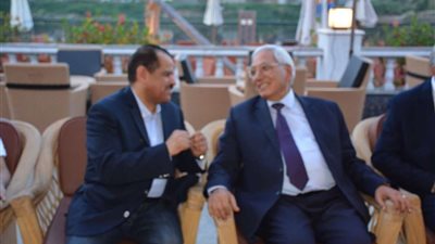 محافظ الدقهلية يشارك بحفل إفطار جماعي في نادي جزيرة الورد