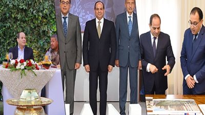 تفقد استعدادات أمم أفريقيا ومتابعة المشروعات.. أبرز أنشطة الرئيس في أسبوع