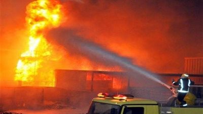 إصابة شخص فى انفجار بأحد معدات البناء بالدقهلية