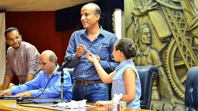 بالصور.. بدء قرعة الحج بنقابة الصحفيين برئاسة حسين الزناتي