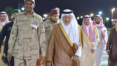 مستشار خادم الحرمين الشريفين يستقبل نائب رئيس المجلس الانتقالي السوداني