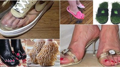 بالصور.. تصميمات جديدة للأحذية تثير استياء متابعي الموضة