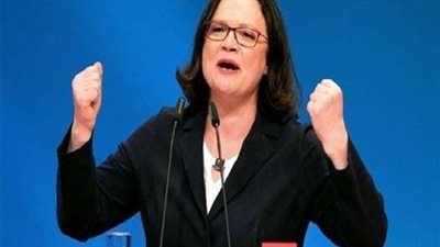 رئيسة الحزب الاشتراكي الألماني ترشح نفسها لانتخابات مبكرة داخل البرلمان