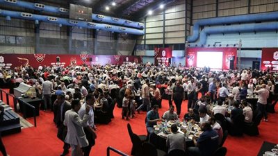 بالصور.. حفل الإفطار السنوي للنادي الأهلي بمقر الجزيرة