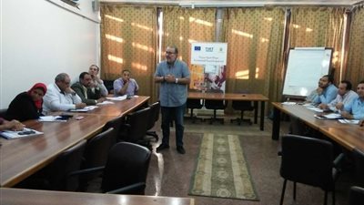 جلسة حوارية عن تحسين الصورة الذهنية للتعليم الفني والتدريب المهني ببني سويف