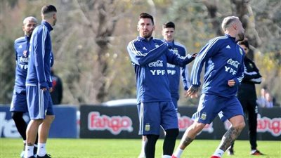 بالصور.. ميسي يشارك في مران الأرجنتين الأول استعدادا لكوبا أمريكا