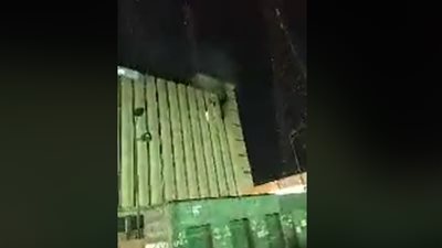 قيادات من المصرية للاتصالات في موقع حادث سنترال الجيزة