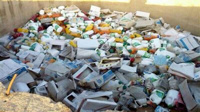 تموين الغربية تنقذ المواطنين من 1030 عبوة عصير فاسدة