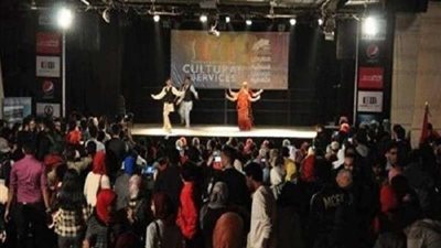 ساقية عبد المنعم الصاوي تستقبل فرقة بهجة