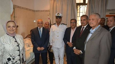 بالصور.. وزارة الداخلية ترسم البسمة على مرضى مستشفيات جامعة الأزهر