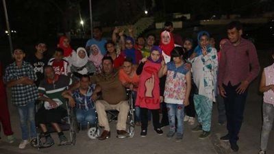 أمانة شرق مدينة نصر تُنظم حفل إفطار جماعي لأطفال ذوي الاحتياجات الخاصة