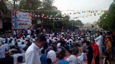 صلاة العيد تشهد جوائز وهدايا  بالوادي الجديد