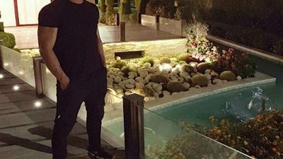 في مارينا.. محمد رمضان يقضي أول أيام عيد الفطر