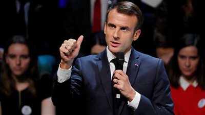 ماكرون: مصر صاحبة الدور القوي والرئيسي في حل القضية الفلسطينية