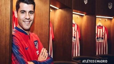 رسمياَ.. أتلتيكو مدريد يتعاقد مع ألفارو موراتا