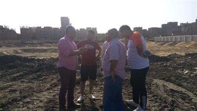 وكيل الشباب والرياضة يتفقد الإنشاءات الجديدة بنادي مسطرد الرياضي