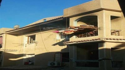 بالصور.. السيطرة على حريق شقة سكنية بحلوان