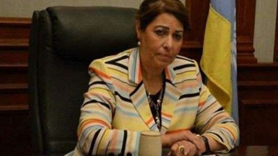 وصول سعاد الخولي للمحكمة لسماع الحكم عليها بقضية 