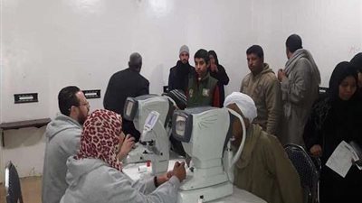 مستقبل وطن: الكشف علي ٣٧٦ حالة مرضية بقافلة 