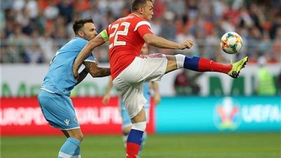 تصفيات يورو 2020.. روسيا تكتسح سان مارينو بتسعة أهداف