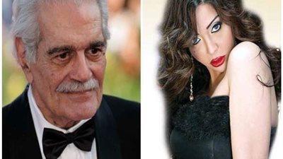 فنانة كويتية تدعي وجود علاقة تربطها بعمر الشريف