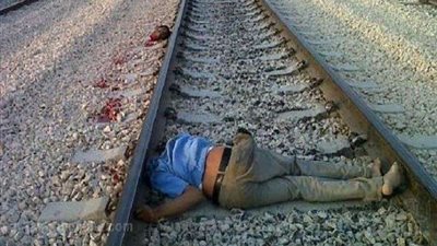 مصرع مهندس أسفل عجلات السكة الحديد في بني سويف