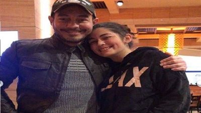 أول ظهور لإبنة أحمد زاهر بعد غياب