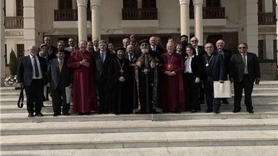 البابا تواضروس يلتقي وفد رؤساء وممثلي كنائس إنجلترا