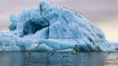 اكتشاف غير متوقع مدفون في القطب الشمالي