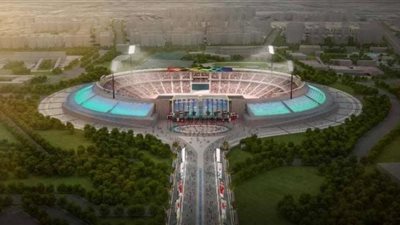 99 % نسبة الانتهاء من أعمال التجديد في ستاد القاهرة