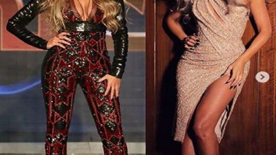 أيهما الأجمل؟.. مايا دياب تثير الجدل بإطلالتين مثيرتين