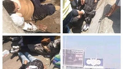 إصابة 4 أشخاص إثر حادث مروع بطريق الـ