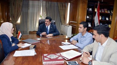 محافظ القليوبية يوجه بعمل تصورات لتجميل وتطوير ميادين المحافظة