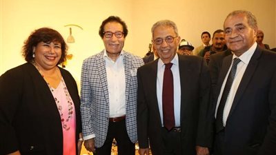 وزيرة الثقافة في رحلة تشكيلية برفقة ٧٨ فنانًا من ٥٢ دولة على أرض مصر