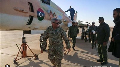 بالصور.. سلاح الجو الليبي يقصف تجمعات للمرتزقة التشاديين