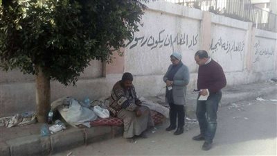 إنقاذ 2777 مشردًا وطفلاً بلا مأوى تنفيذًا لمبادرة الرئيس