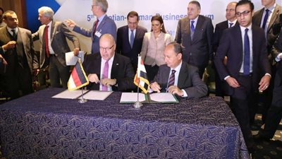 سحر نصر تشهد توقيع بروتوكول تعاون مشترك بين مصر وألمانيا