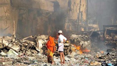 ارتفاع حصيلة انفجار مقديشيو إلي 11 شخصًا