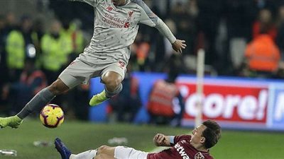 ليفربول يسقط فى فخ التعادل مع وست هام بالدوري الإنجليزي