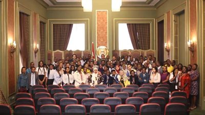 مساعد وزير الخارجية يلتقي مع شباب منحة ناصر للقيادة الأفريقية.. (صور)