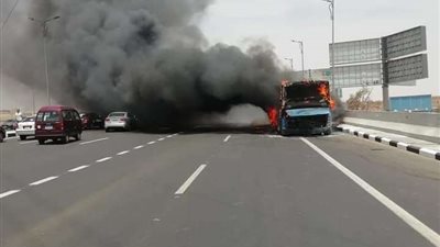القليوبية.. مواطن يتهم جاره بإشعال النيران في الأتوبيس الخاص به في كفر شكر