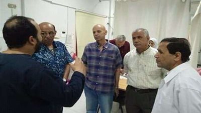 وكيل صحة الشرقية يتفقد مستشفى الحسينية المركزى في زيارة مفاجئة