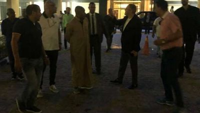 بالصور| أحمد أحمد يتفقد استاد القاهرة للوقوف على استعداداته لأمم إفريقيا
