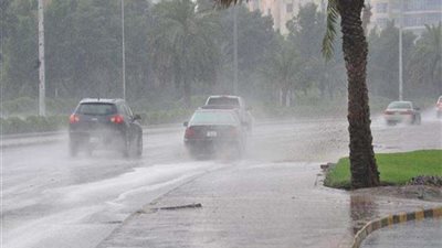 إغلاق طريق الزعفرانة رأس غارب بسبب السيول
