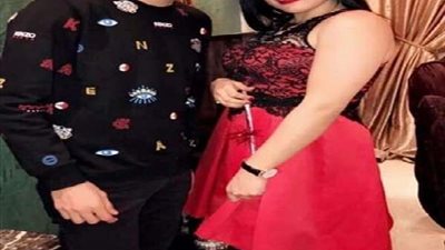 دنيا الحلو تحتفل بعيد ميلاد لاعب الزمالك محمد عنتر